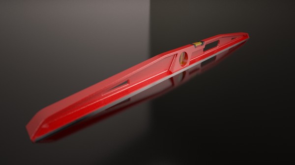 3d model niveau bulle - Niveau by baxt